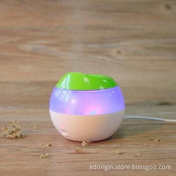Mini Personal Humidifier, Powered by USB, Blue LED Light